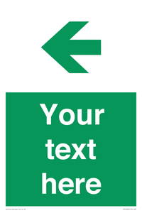 Custom Safe condition: Green Left arrow